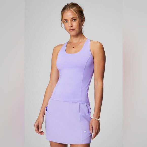 Fabletics strappy tank with built in bra - Picture 5 of 6